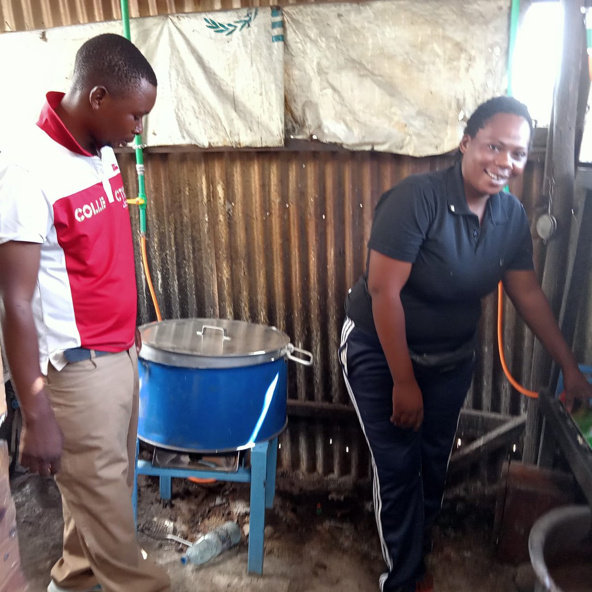 Flexi_Biogas's tweet photo. @UNHCR_Kenya &amp; @ActionAfricaHI in partnership with @flexibiogas has successfully installed 3 large capacity biogas systems- ready for commissioning at @KakumaRefugees Camp.
@Refugees @ActionAfricaHI @RefugeesAfrica @TurkanaCountyKE @UNFCCC @UNDPKenya #promotingselfreliance #SDGs https://t.co/2p7owTno38