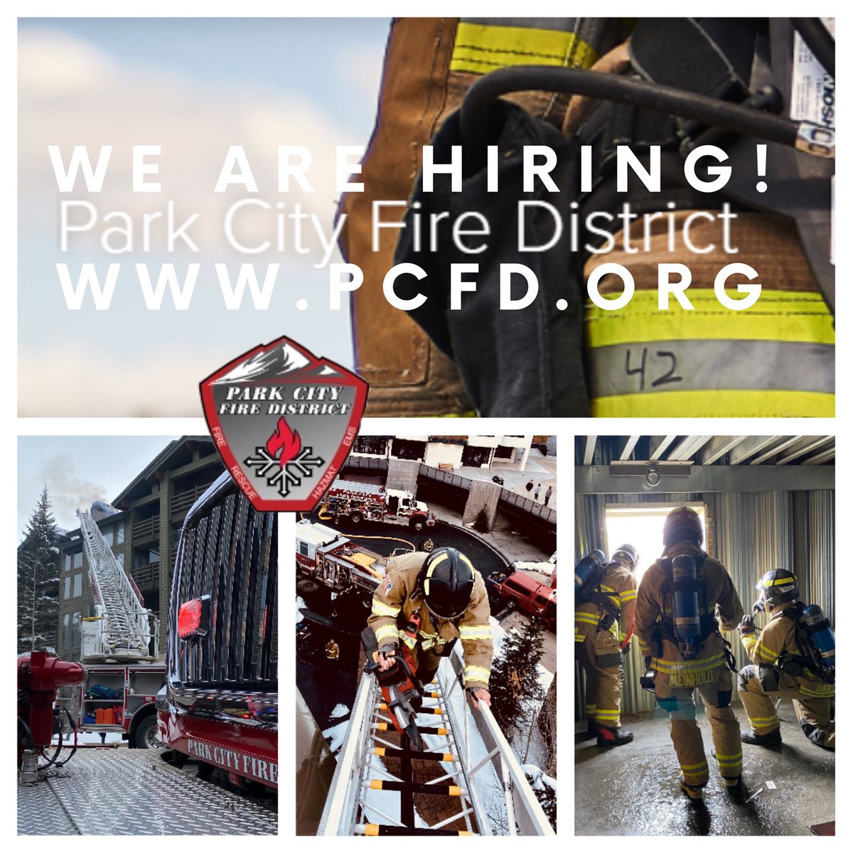 WE ARE HIRING! 
The application period will open at 9:00 am on Saturday, May 1, 2021 and will remain open until 5:00pm on Monday June 7, 2021

pcfd.org/testing-soon/

governmentjobs.com/careers/pcfd