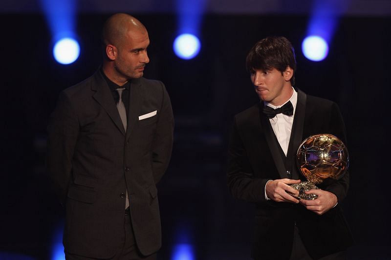 Pep also greatly assisted Lionel Messi that seasonMessi's G/As the season before Pep: 32 in 40 gamesMessi's G/As in his first season with Pep: 56 in 51 gamesHe was awarded the 2009 Ballon D'Or