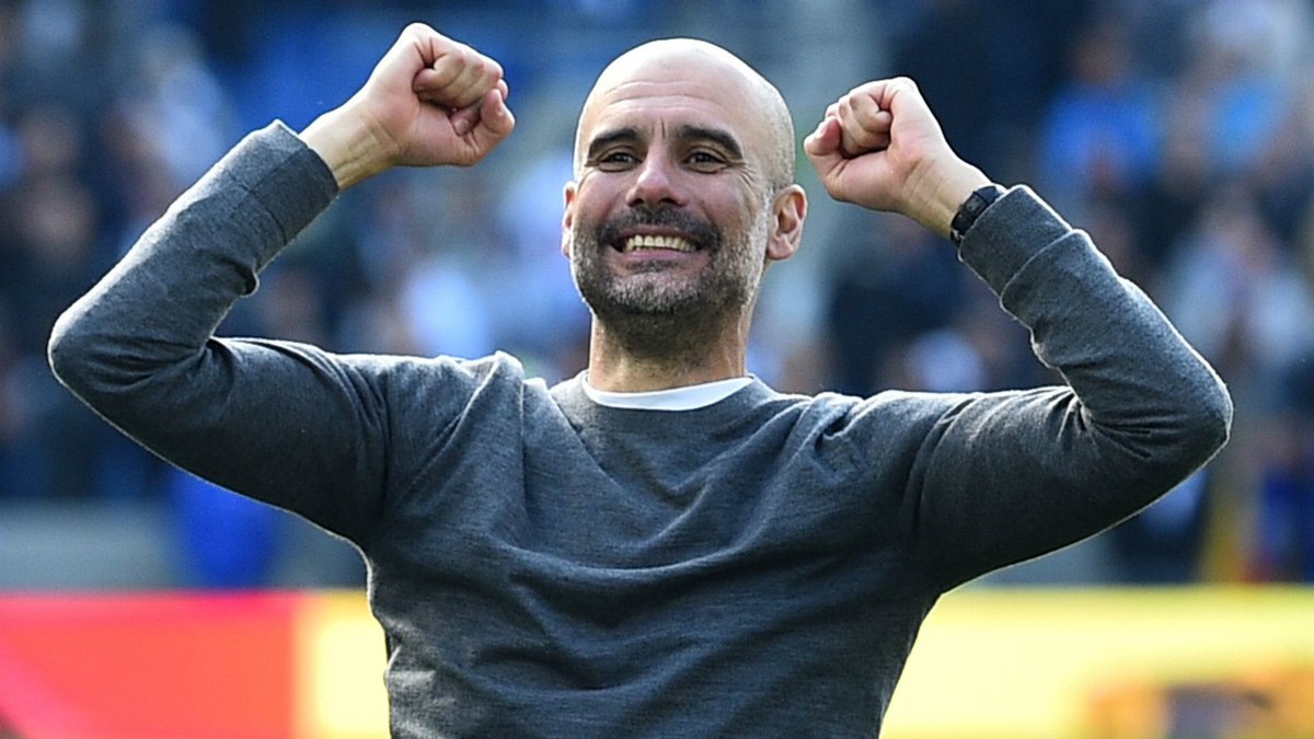 Pep's 2017/18 City team achieved 100 points, the only time that points margin has been achieved in the history of the English leaguesManchester City joined an exclusive group of 4 Centurions in the top 5 leagues
