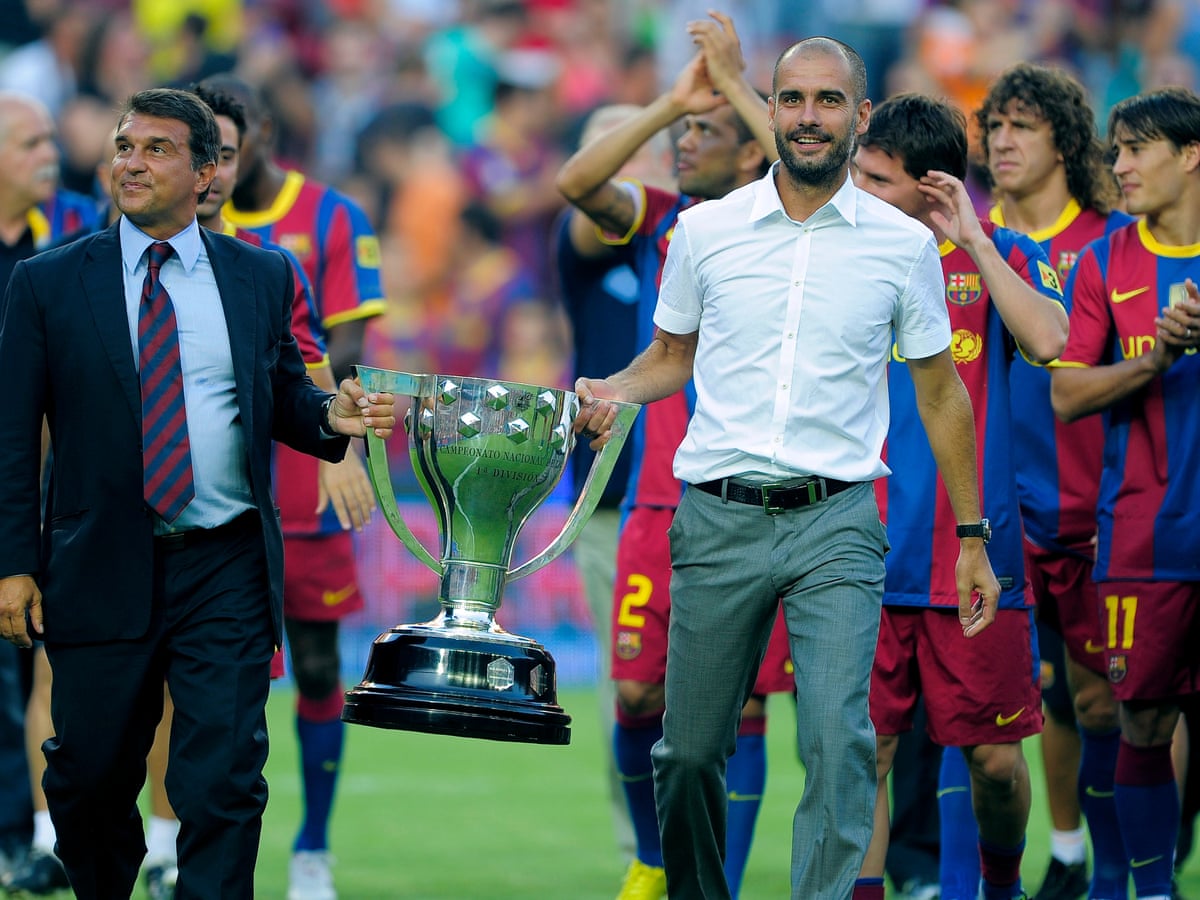 With Pep about to wrap up his 3rd Premier League title, let's have a look at his league record 2008: 1st2009: 1st2010: 1st2011: 1st2012: 2nd2014: 1st2015: 1st2016: 1st2017: 3rd2018: 1st2019: 1st2020: 2nd2021: 1st10 league titles in 13 seasons, never below 3rd