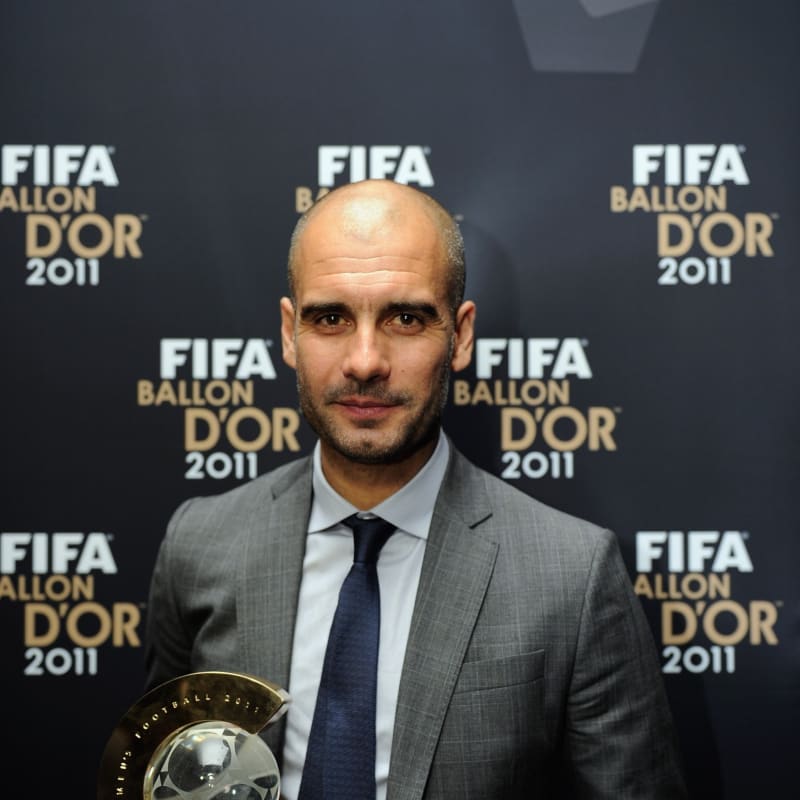 Now for some personal accolades:1x FIFA World Coach of the Year2x UEFA Best Coach 3x Onze D'Or Coach of the Year4x La Liga Coach of the Year 2x PL Manager of the Season9x PL Manager of the MonthGlobe Awards Coach of the Century