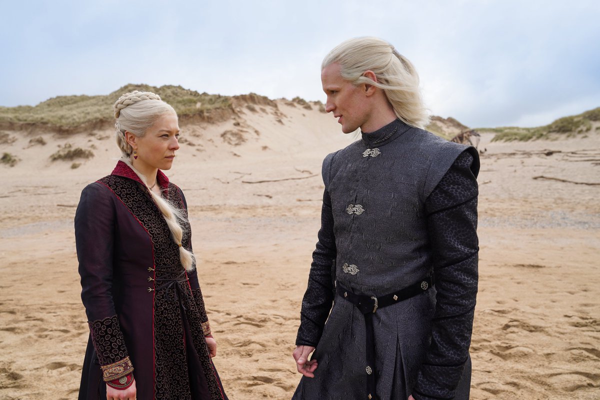 HBOPR's tweet photo. .@HBO releases first official images from @HouseofDragon: https://t.co/LX1W1rLAM1

Based on @GRRMspeaking’s #FireandBlood the upcoming drama series is set 300 years before the events of @GameofThrones and tells the story of House Targaryen. https://t.co/IOMOltsdiR