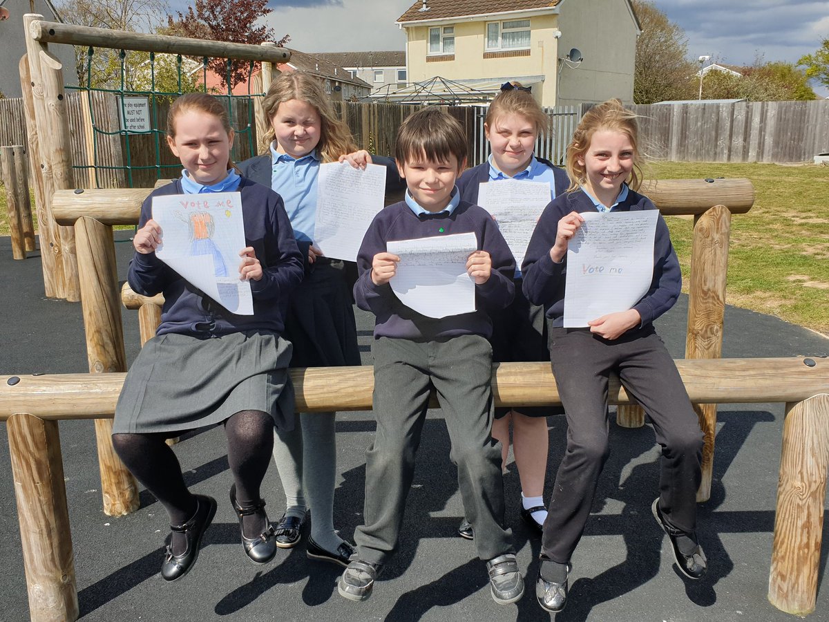 Pupils from Hawks class (year 5) have prepared their manifestoes ahead of our School Council elections. pic.x.com/ZTxqnPIZ7n