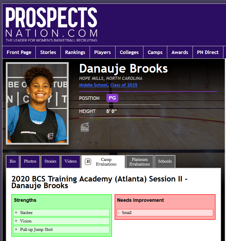 JL_Hemingway's tweet photo. #BCSTrainingAcademy 
I enjoyed working with '25 Danauje Brooks (NC) at our academy last fall.

Slashing PG w/ an eye for setting up her teammates.

@ProspectsNation Card
https://t.co/bAgGUiAn1k

Get a card like Danauje w/ #PNDirect
https://t.co/GxeoLiN1Kb https://t.co/xljalqEiI1