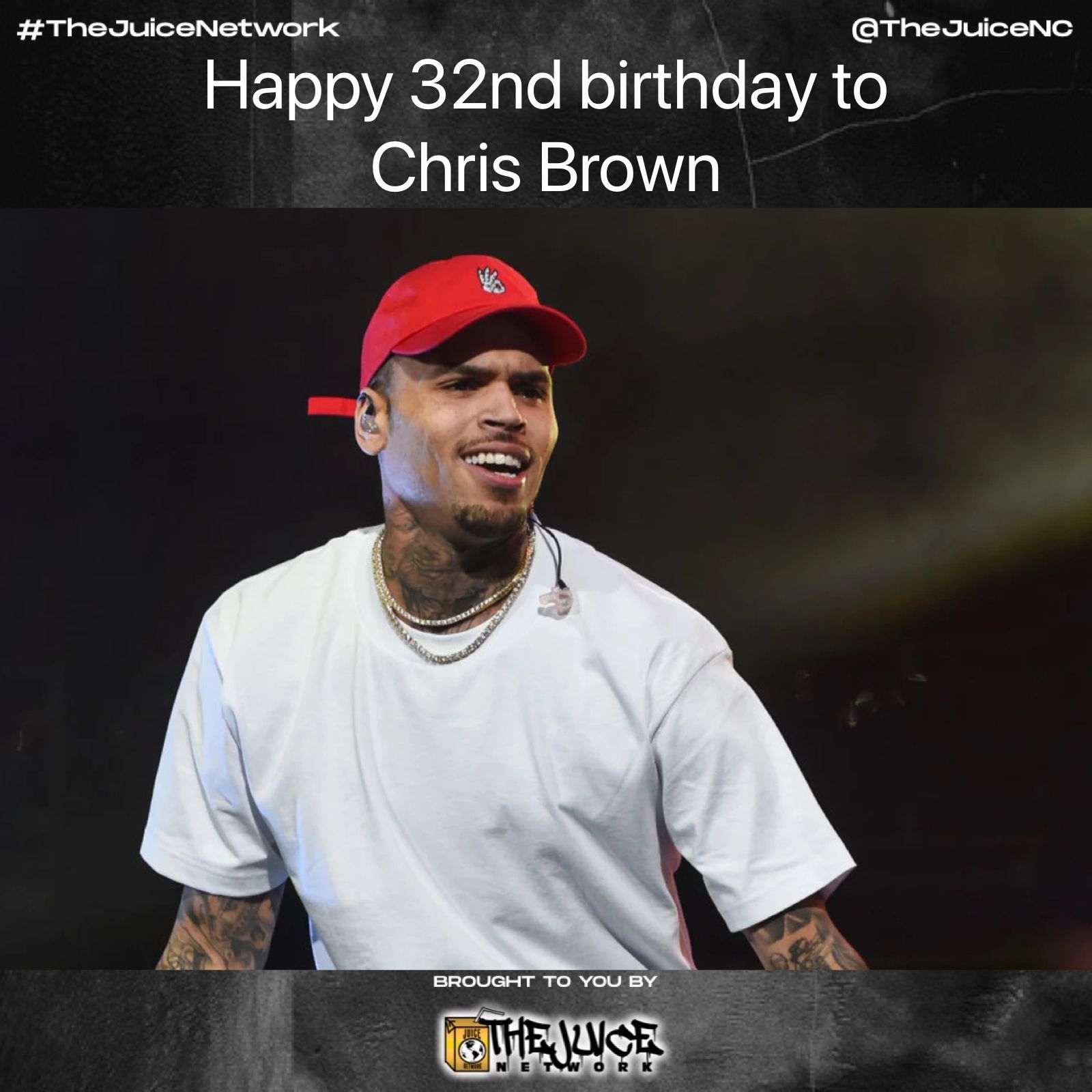 Happy 32nd birthday to Chris Brown!    