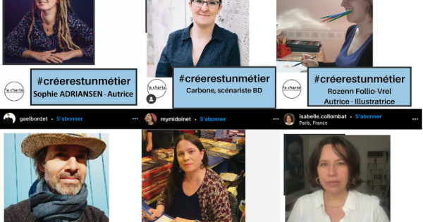 AUTEUR > La Charte lance #creerestunmetier pour la reconnaissance professionnelle des créateurs buff.ly/3b4nTlz <a href="/CharteAuteurs/">La Charte</a> #auteur