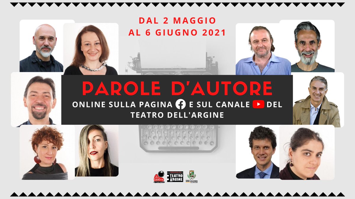 teatroargine's tweet image. ✍𝗣𝗔𝗥𝗢𝗟𝗘 𝗗&apos;𝗔𝗨𝗧𝗢𝗥𝗘 continua domenica 9 maggio 2021 alle 21.00! Ospite della serata Giampiero Rigosi con un focus su Goffredo Parise. Letture a cura di Micaela Casalboni, in dialogo con Nicola Bonazzi.
Info👉bit.ly/3eGjTZh
#paroledautore #contestletterario