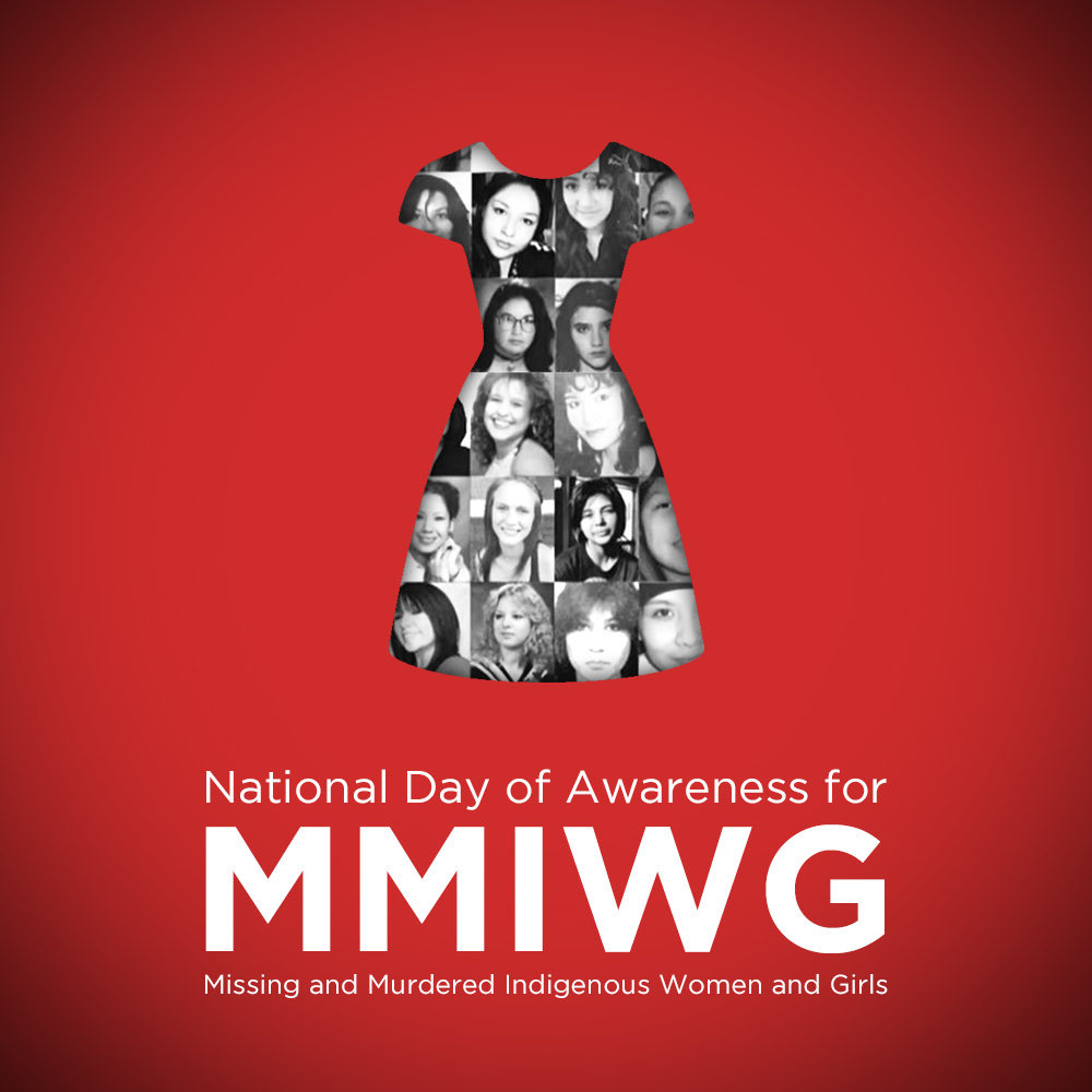 AVRCE_NS's tweet photo. May 5 is  “Red Dress Day” - the National Day of Awareness of Missing and Murdered Indigenous Women, Girls and Two-Spirit People. We honour their memory today and every day. https://t.co/ImMkAjVilN