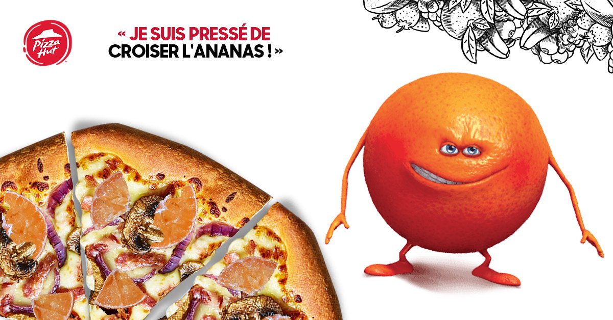 Pizza Hut France on Twitter "L’ananas laisse enfin de la place à une