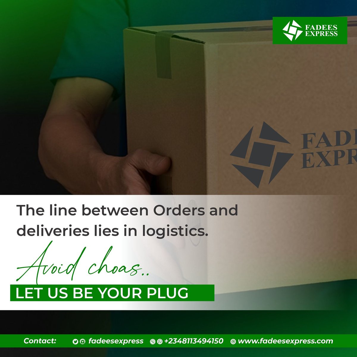 FadeesExpress's tweet image. We understand the value of Time, that's why our  services are prompt.
.
We handle your packages consciously and get it to you before you need it.
.
Need a fast logistics service for your lagos deliveries today? Send us a DM. Our Bikes are available.
#cryptocurrency
#aprokodoctor