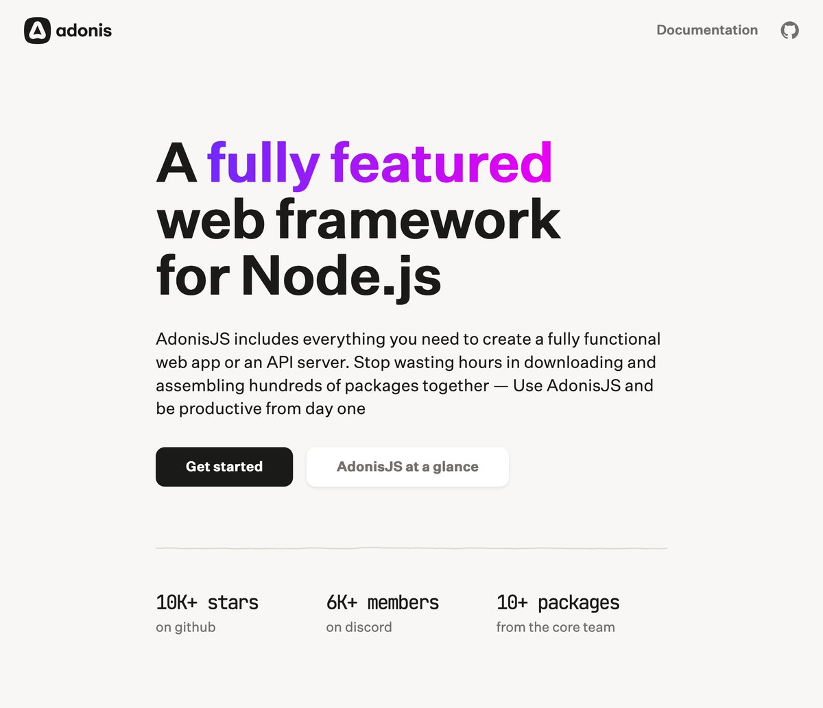 New release, new website, and new documentation... 

More than 3000 commits have been done across ~30 repositories since the first day of the preview... We are so happy to release AdonisJS 5 officially today!

▶ docs.adonisjs.com/releases/out-o…