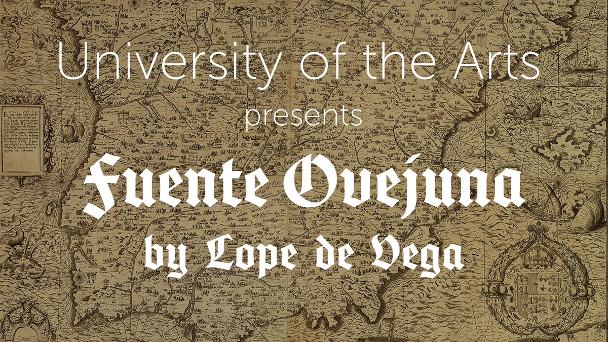 brindschool's tweet photo. STREAMING NOW! Fuente Ovejuna by Lope de Vega, directed by Jose Aviles. Streaming for a limited time, now through 5/9/21. For more information and tickets, see the links in our bio. #uarts #uartist #uartsalumni https://t.co/qxYlKKqIiQ