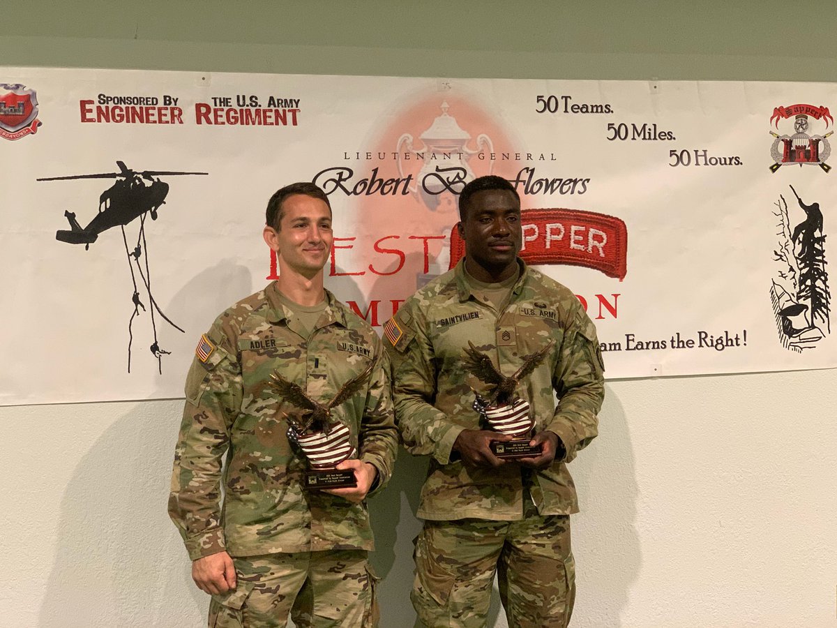 25thID's tweet image. Everyone send a round of applause to our #BestSapper competitors, who gave it their all during this year’s competition.

A special recognition to Team 16, 1st Lt. Adler and SSG Saintvilien who placed 8th!

#TropicLightning #StrikeHard #Sapper #SLTW @25thIDCG