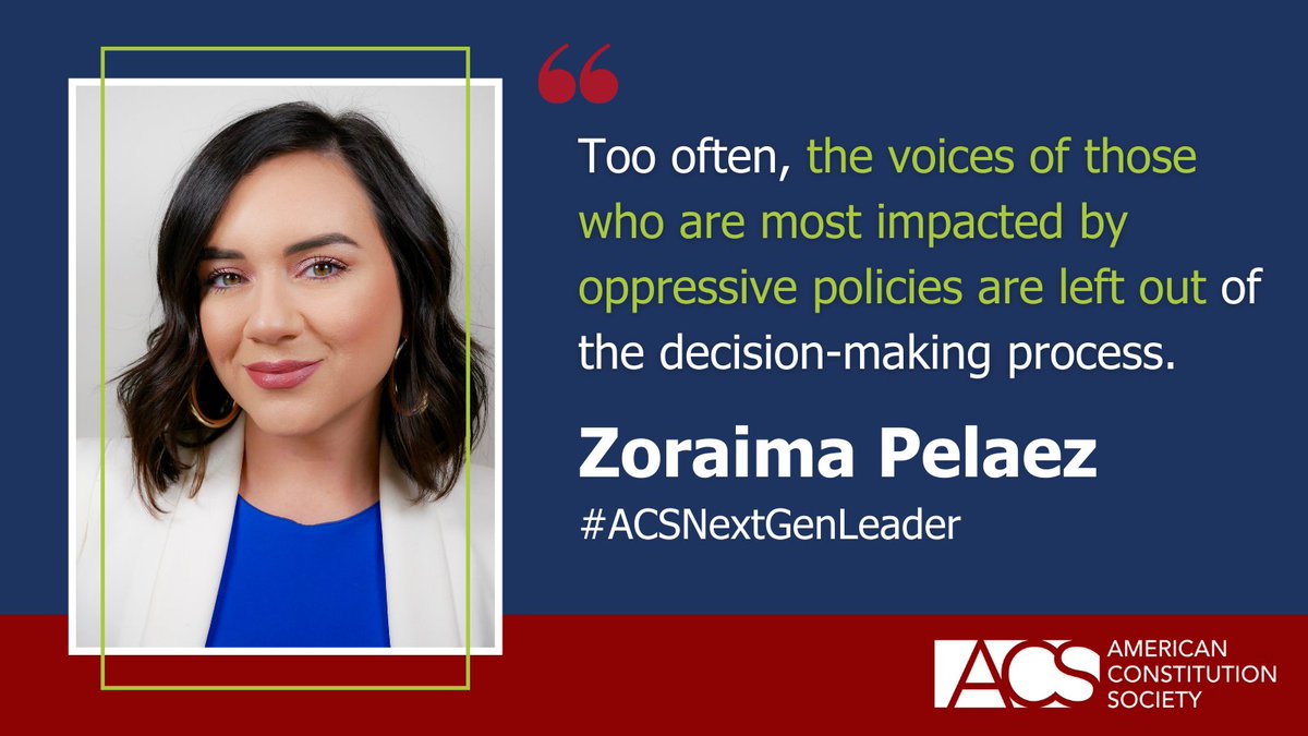 acslaw's tweet photo. Welcome the next generation of progressive legal leaders with a RT! ACS’s Next Generation Leaders (NGL) are emerging professionals who have demonstrated exceptional skills, ability, and special leadership qualities: https://t.co/0dm4nfzcZe #ACSNextGenLeader https://t.co/9dHRYxcMP9