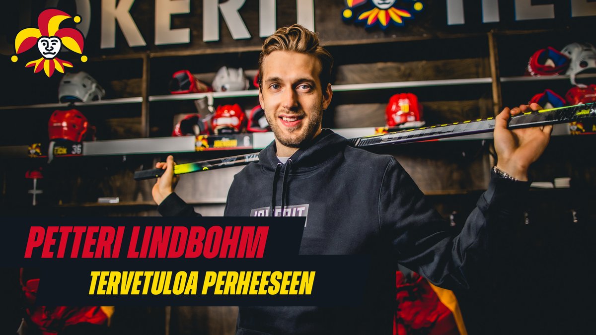 Tervetuloa Jokereihin, <a href="/PetteriLindbohm/">Petteri Lindbohm</a> 🙌🔴🟡 Puolustajan kanssa on tehty kaksivuotinen sopimus🤝 #Jokerit #KHLfi