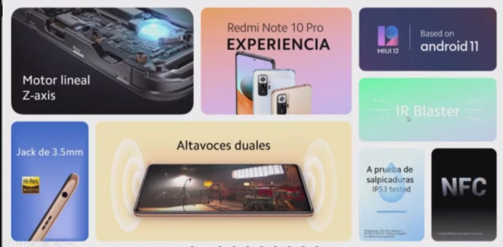 Xiaomi Redmi Note 10 Pro y Redmi Note 10S