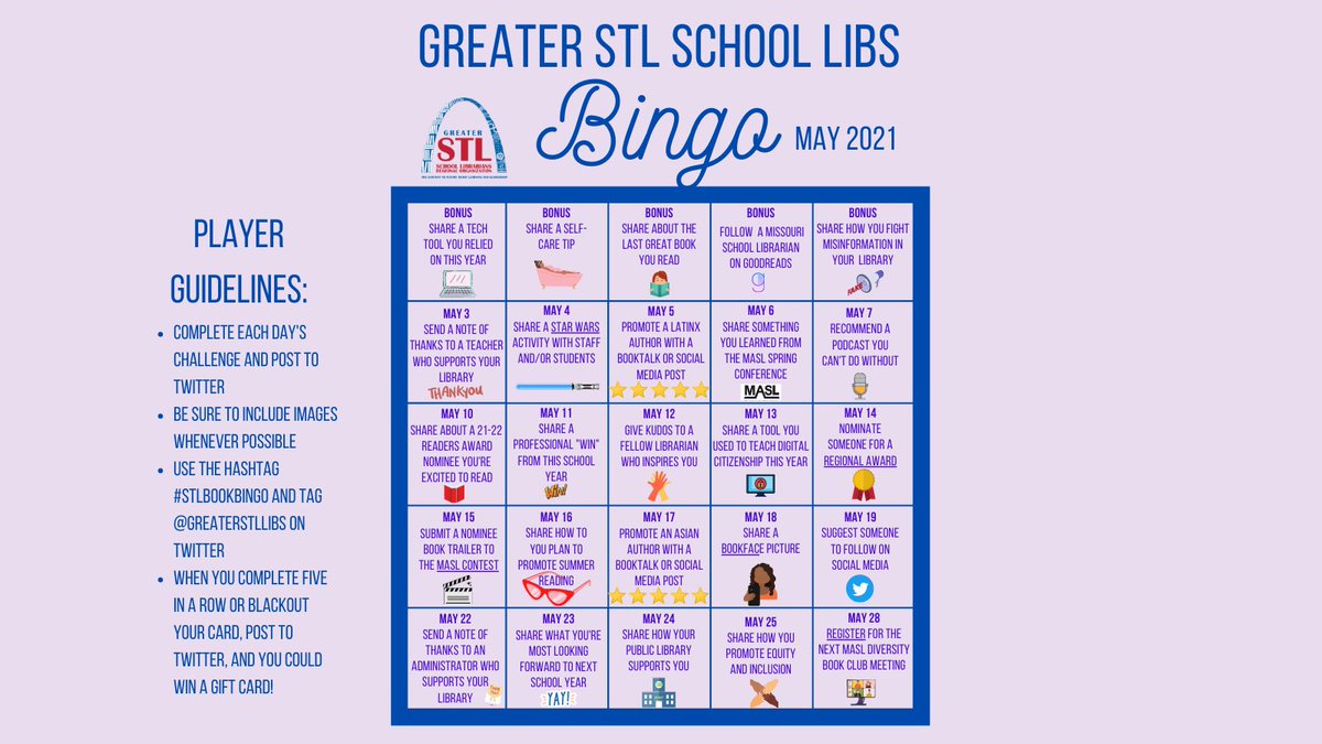 Today's challenge (5/5) for the Greater STL School Libs Bingo is to promote a Latinx author with a booktalk or social media post!  Tweet out with #STLBookBingo and tag <a href="/GreaterSTLLibs/">Greater STL School Librarians</a>!