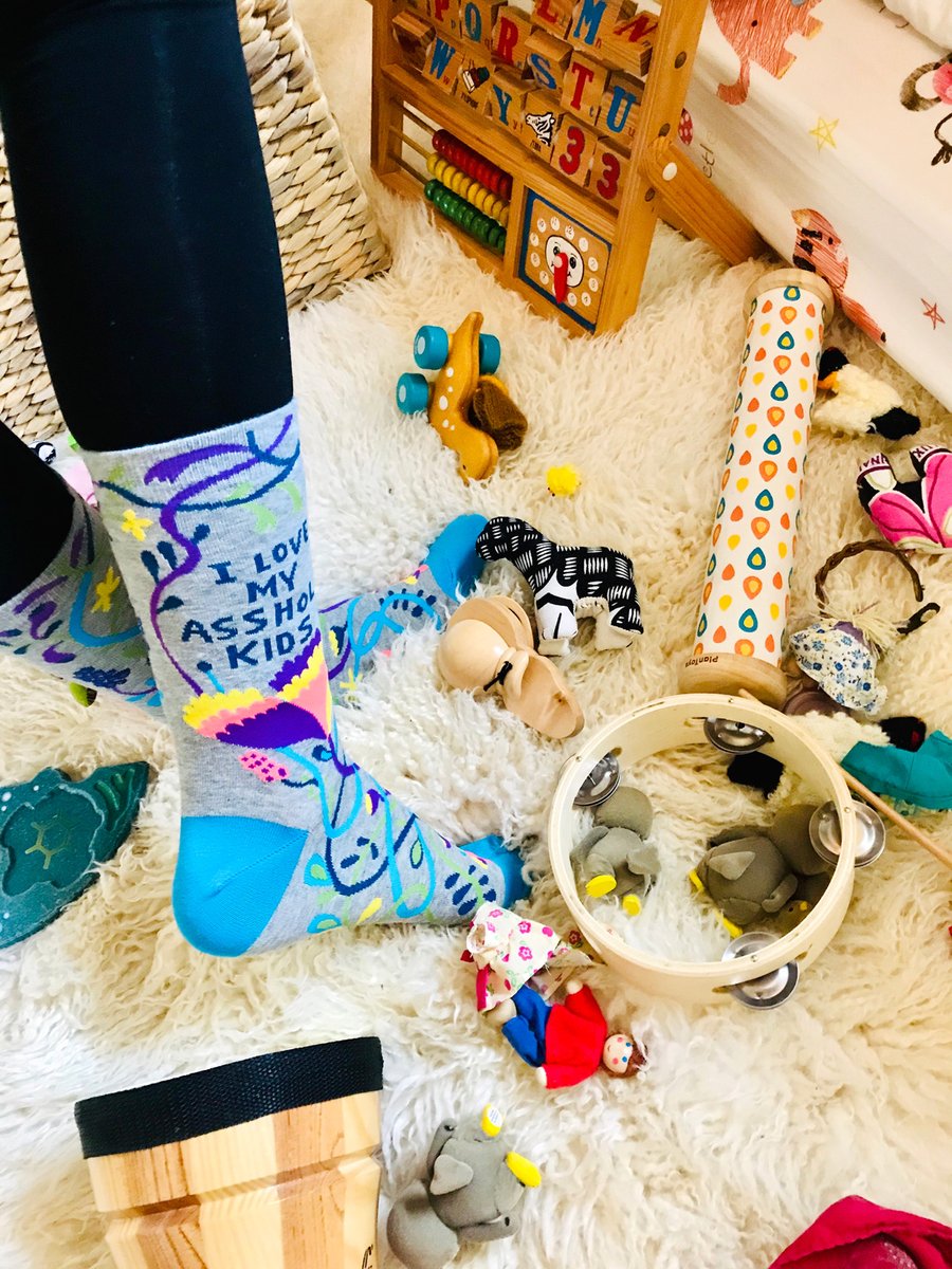 This Mother's Day, remind your mom that one of the reasons she loves you is your great sense of humor. #momjokes crazysocks.com/products/i-lov…