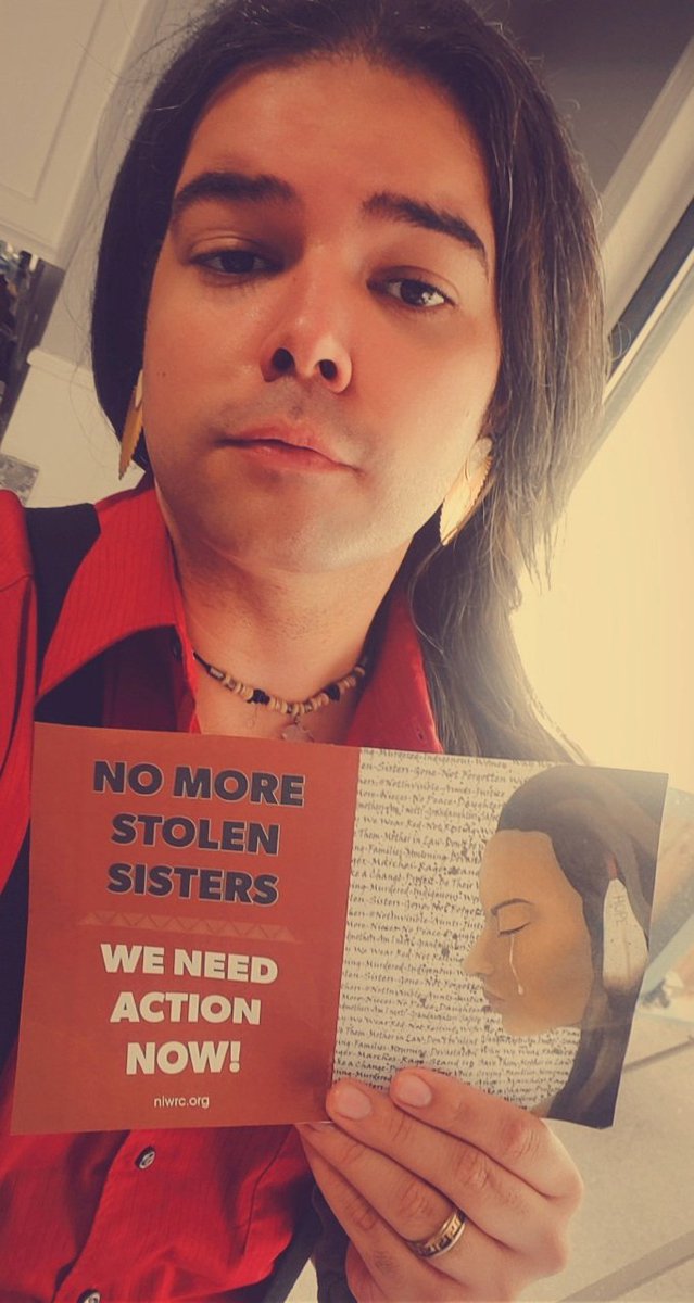 Today we wear red for every sister never returned.
Today we wear red because enough is enough.
Read Up. Get Aware. 🪶🔆
#MMIWGActionNow #MMIWG