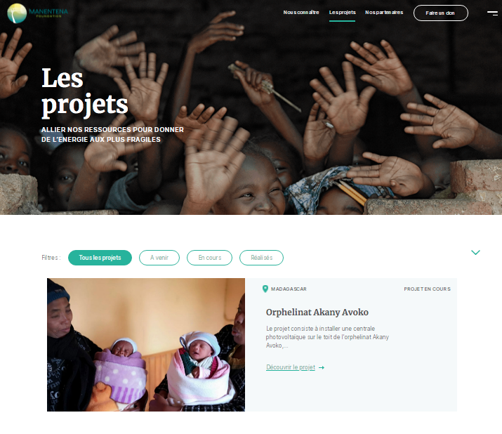 ManentenaF's tweet photo. Nouveau #site, nouveaux #partenaires, nouveaux projets, ... Manentena Foundation fait #peau neuve ! 🌈
Après plusieurs mois de #préparation et de mise en place, notre site #internet est prêt pour vous tenir au courant de toutes nos #actualités ! ☀️ 

➡️  https://t.co/NZgYGnU84L https://t.co/bo0hBQmjUL