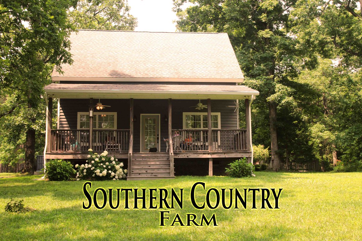 Sunny Days, mean front porch sitting. Come on out and join us! Relax, and kick back when you stay at our one-of-a-kind, Tennessee vacation home resort. Learn more by checking out our website today. southerncountryfarm.com