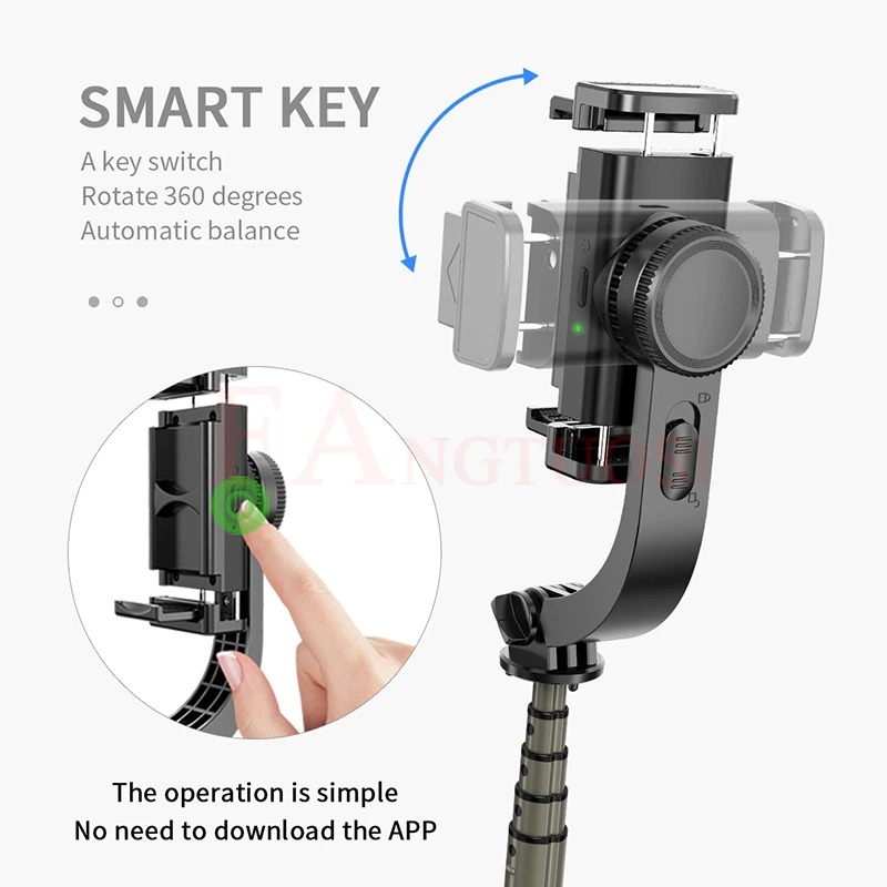 SMART BLUETOOTH HANDHELD SMOOTH GIMBAL

👀😲Click, Visit and follow us meandthegirlgeneralstore.com🛒

Versatile 3 in 1: More than your usual selfie stick, the BS3 is a versatile mini tripod, tabletop tripod, and selfie stick. Removable Bluetooth Remote Controller: