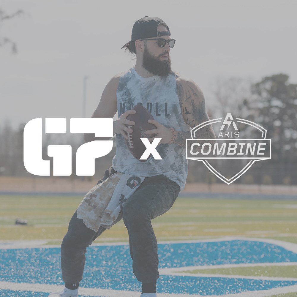 Excited to announce our partnership with @aris_training! Aris will provide professional combine testing with the latest digital and sensor technology. Be on the lookout for more posting showcasing how we will work Aris into our QB Bootcamps! #G7 #HardWorkWorks