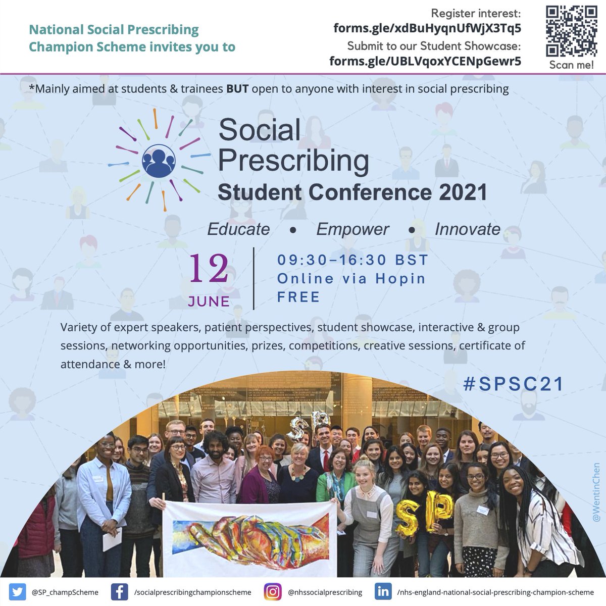 Giving Voice (@givingvoiceuk) on Twitter photo Interested in social prescribing? Register for this free conference on 12th June for students being organised by the AHP Social Prescribing Student Champion Scheme. Register tinyurl.com/5bpup47d and more details below. #slt2b <a href="/SP_champscheme/">NHS Social Prescribing Student Champion Scheme</a> @anyadei @AnotherToasting Interested in social prescribing? Register for this free conference on 12th June for students being organised by the AHP Social Prescribing Student Champion Scheme. Register tinyurl.com/5bpup47d and more details below. #slt2b <a href="/SP_champscheme/">NHS Social Prescribing Student Champion Scheme</a> @anyadei @AnotherToasting