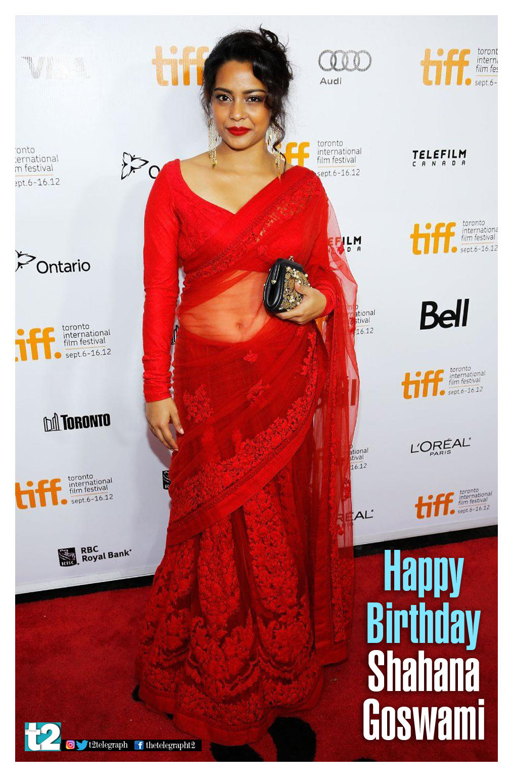 T2 wishes the spunky and talented Shahana Goswami a very happy birthday! 