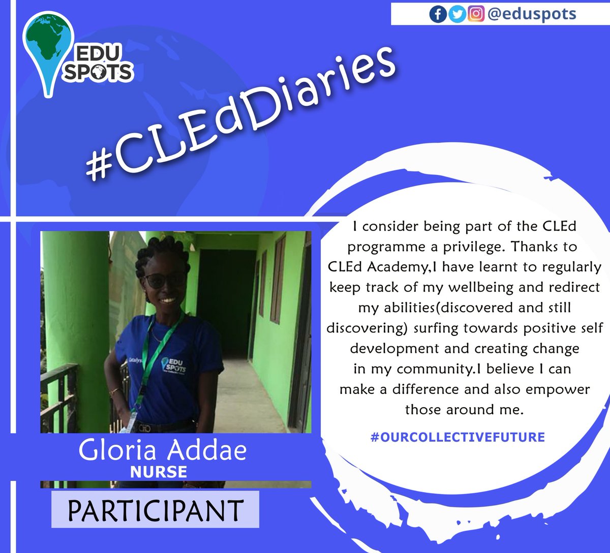 eduspots's tweet image. #CLEdDiaries

Great impact stories!
#Participantstories
#CLEd