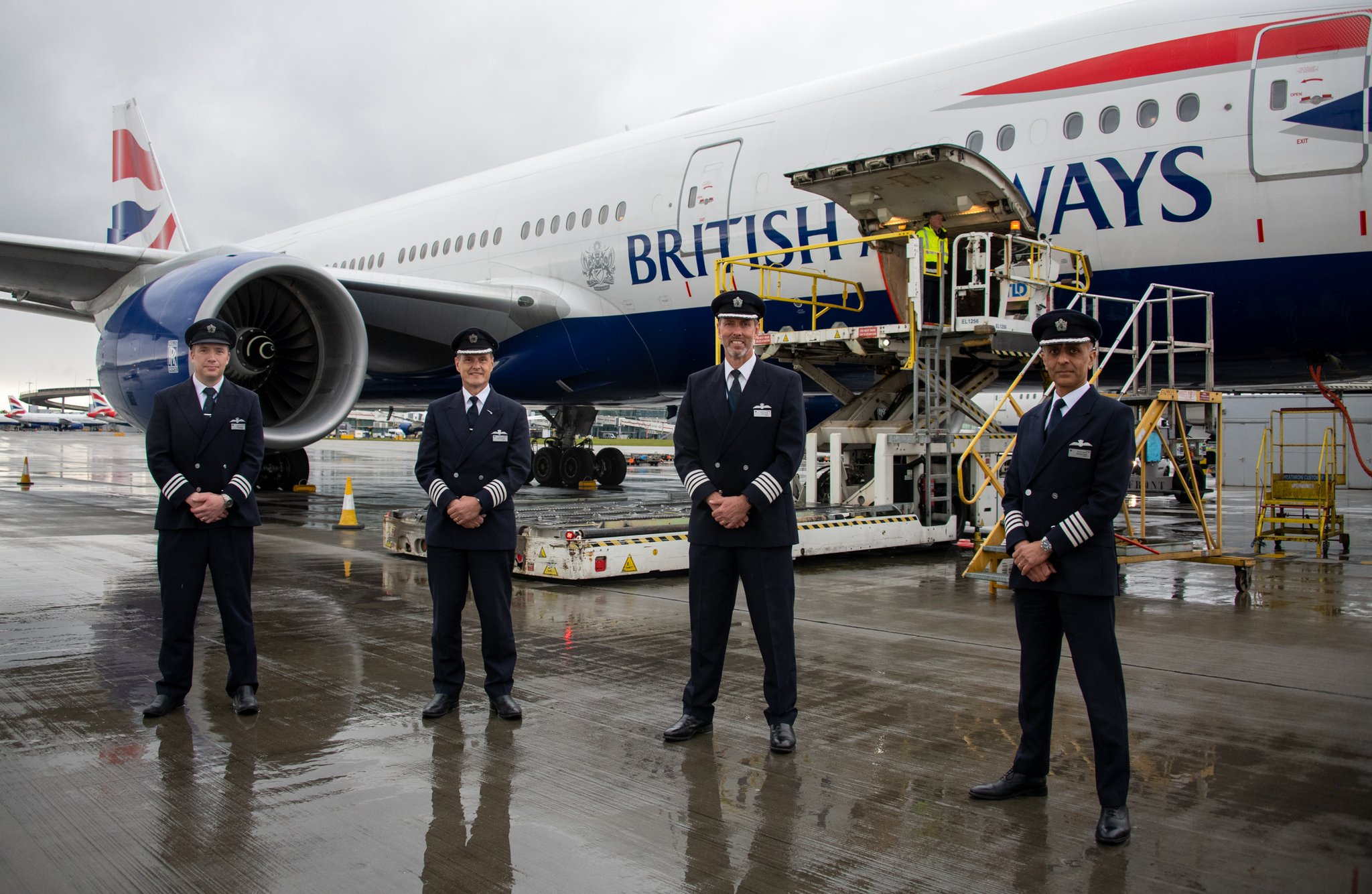 British Airways on Twitter "BritishAirways special flight has just