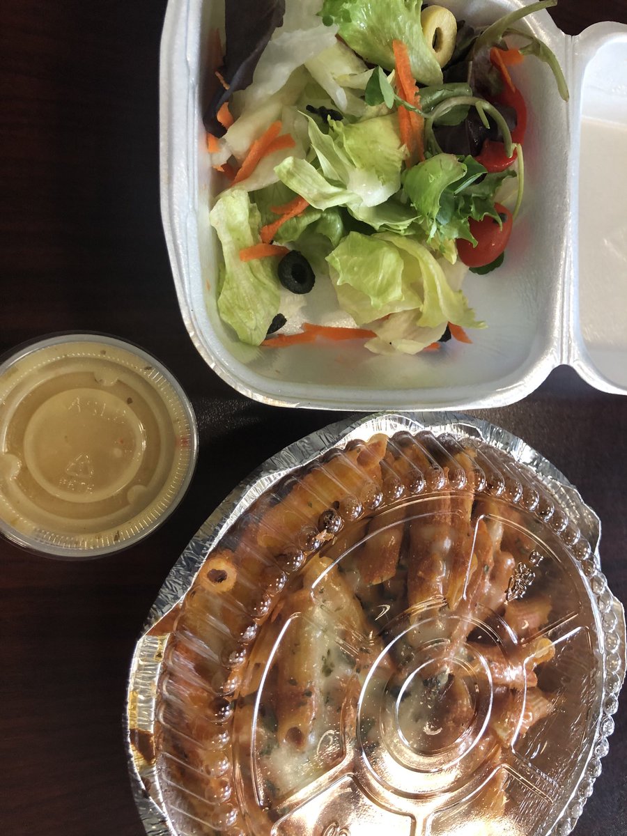 #SouthAveElem is so grateful for this feast! Thanks to our <a href="/SouthAvenuePTA/">South Avenue PTA</a> for the staff luncheon today! 🍝 🥗 🍪 😋