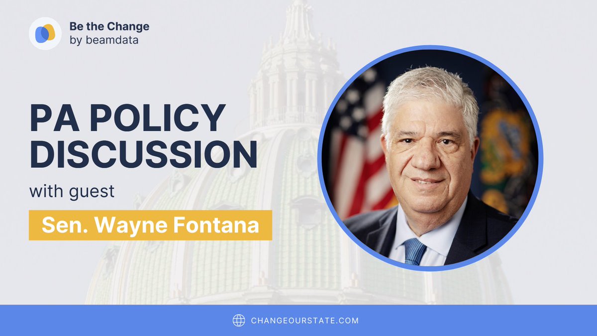 beamdata's tweet image. We recently chatted with Senator @WayneDFontana to learn about his legislative proposal SB 128 that would allow elections in PA to predominantly be conducted by mail and allow for pre-canvassing of ballots up to 7 days before Election Day! Tune in youtu.be/zEKJUsZmZ1g