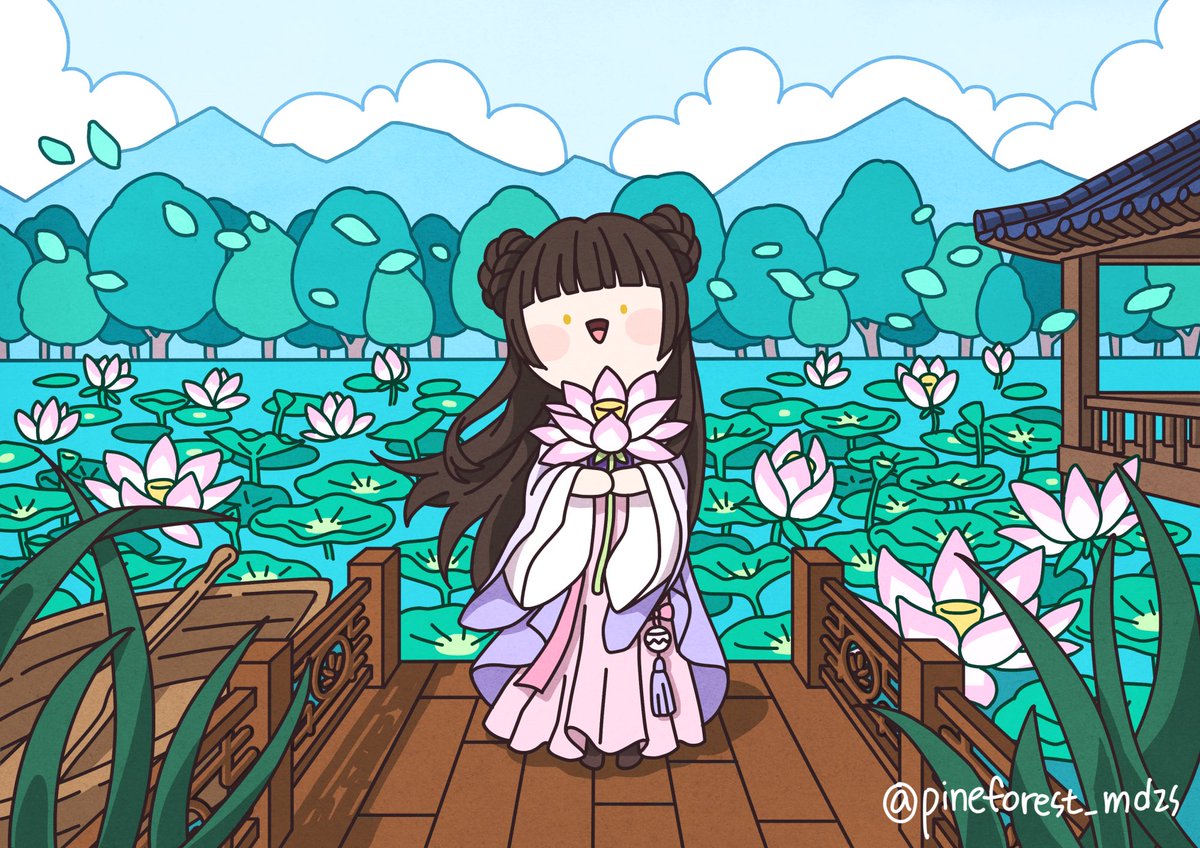 #江厌离0502生日快乐
#오월의_연꽃_강염리_생일축하해
#운몽일짱_강염리_탄신일
#염리야_생일축하해_너무_사랑해
#강염리_생일_축하해
#HAPPY_BIRTHDAY_JIANGYANLI
#마도조사 #魔道祖师 #MDZS 

와 진짜 늦어서 드랍 생각 많이 했지만 염리 언니 생각하며 꿋꿋이 그려 올리기..
사저.. 행복해주세요💜