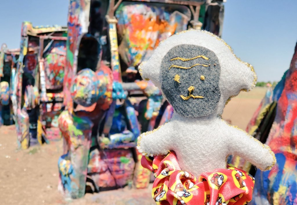 Cadillac Ranch....home of the shitty tik-tokkers....