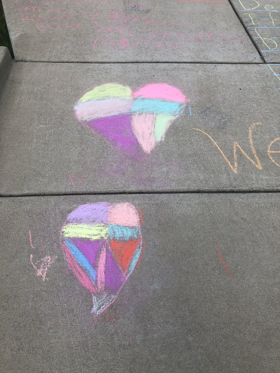 LauraRHartley's tweet image. Are you kidding!? Our @WBESBulldogs are the BEST! It’s teacher appreciation week but I’m out recovering from a surgery and found this in my own driveway. Literally could make me cry. @WaverlybelPTO @WBE_Library