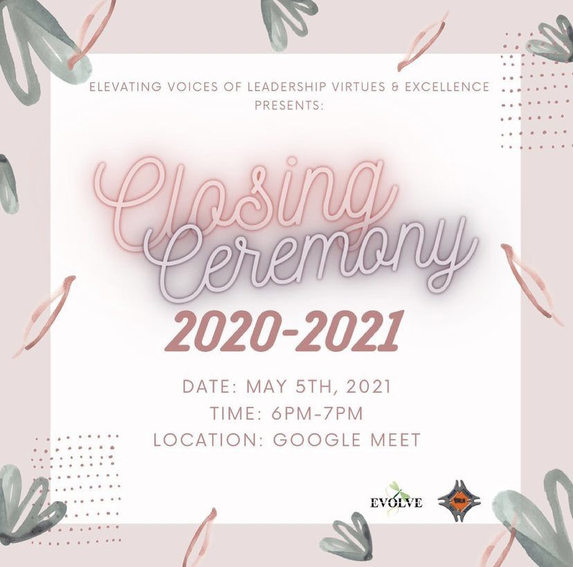 evolvemsu's tweet image. Hey sis! As we’re coming to a close on our semester now is the time to have some fun with your fellow EVOLVE sisters!! Come on out to our Closing Ceremony taking place today on Google Meet at 6PM. We hope to see you there!!🧡💚
*Link will be in our bio 
@aep_msu @msuorlh