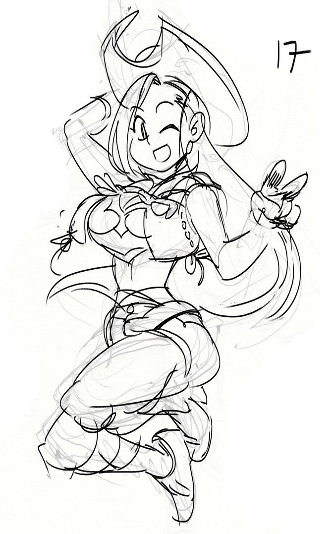 Here's some more cowgirl Tifa: 
Howdy y'all, welcome to Nibelheim! 