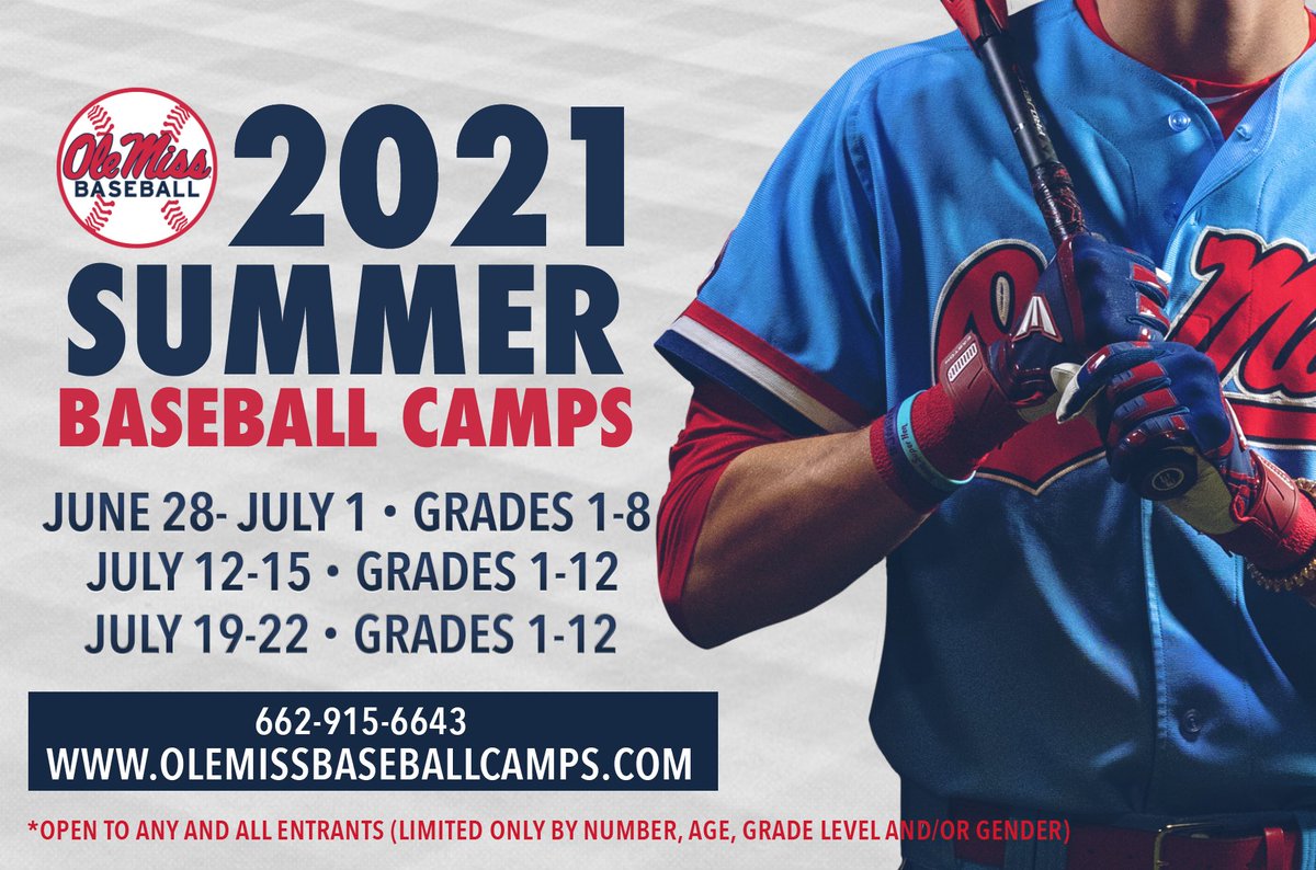 Ole Miss Baseball Camps Olemissbsbcamps Twitter