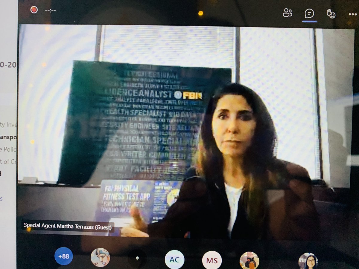 ahall06_MHS's tweet photo. 90+ students are listening to @FBIElPaso Special Agent Martha Terrazas about the skills needed to become an agent!
Thank you @borderplexjobs for providing our students opportunities to speak to our local employers! ๐ฅ ๐ฅ ๐ฎ๐ฎ๐ฟโโ๏ธ๐ต๐ป@BGonzalez_SEC #SISDCTE #EPTXMade https://t.co/7hbju8BScl