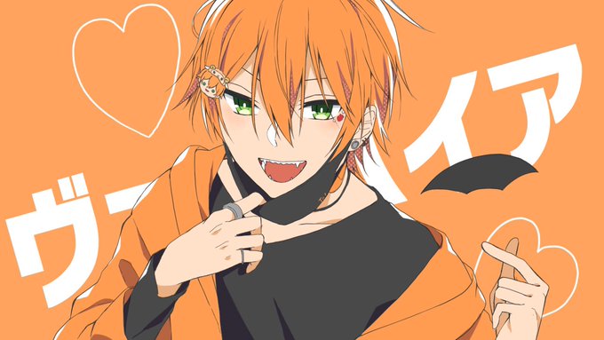 「hair ornament orange theme」 illustration images(Oldest)