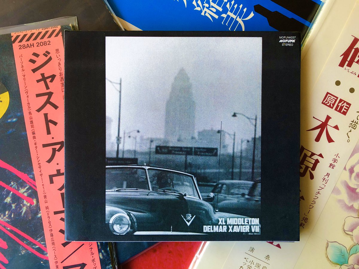 XLMiddleton's tweet image. XL Middleton / Delmar Xavier VII.
Tapes &amp;amp; CDs available from @MoFunkRecs this Friday.