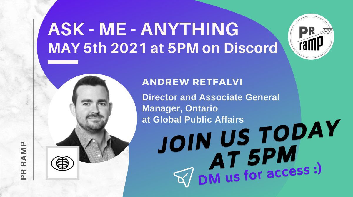 🚨Event Tonight at 5PM. DM us to gain access! 🤓

Come join our chat on all things Public Affairs with Andrew Retfalvi <a href="/retfalvi/">Andrew Retfalvi</a> 💬

Andrew has experience with all three levels of government and leads a portfolio of health and life sciences clients. 👔