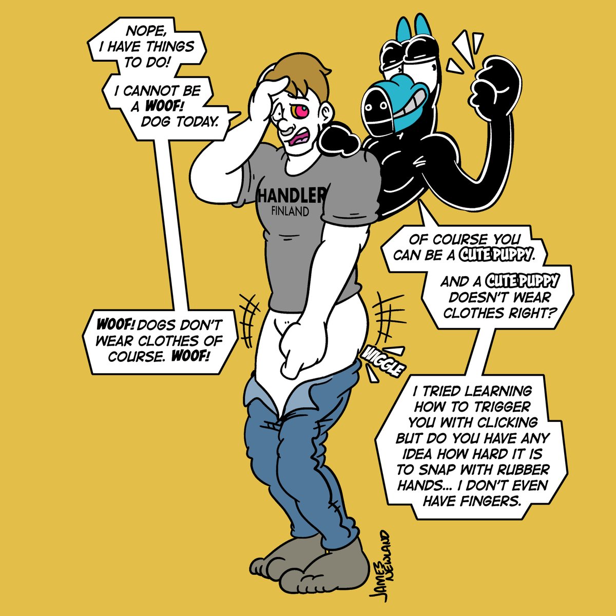 SpacePupSilver's tweet photo. Teaching the sex dog how to hypnotise seemed like an excellent idea at the time...
https://t.co/U9cssh5Kkr https://t.co/rBCGZfzbos
