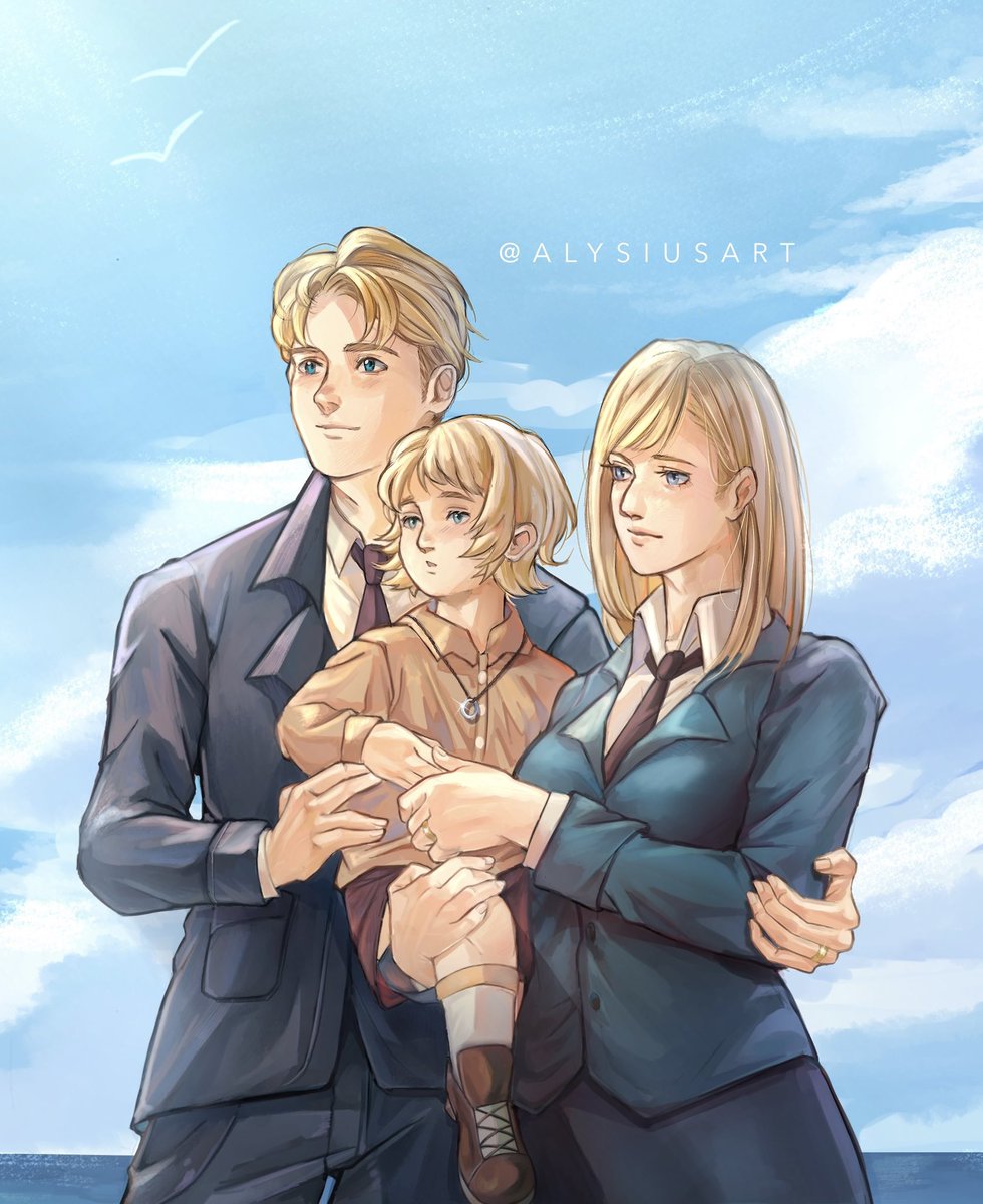 AlysiusArt's tweet photo. Post-war 

(I don’t know how to draw Armin’s new hair)
#ShingekiNoKyojin #aruani #アルアニ #아르애니 https://t.co/VGpcXprQQZ