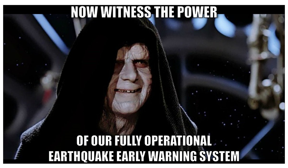 waShakeOut's tweet photo. It's #Revengeofthe5th... In case you missed the news, Washington unleashed the #ShakeAlert Earthquake Early Warning system yesterday!
No fear or anger is needed to unleash this unlimited power!
Just go to https://t.co/45BJhyAC8T for info!
#WAShakeAlert
(Last one, we promise๐) https://t.co/cpK4AS4Htg