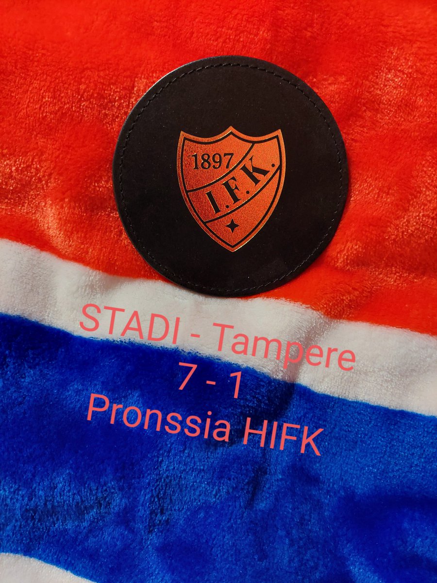 ukin71's tweet photo. Stadi - Tampere
7 - 1
#hifk #ifk #stadi #nordis #liiga #pronssia https://t.co/T7IZAVWYaH