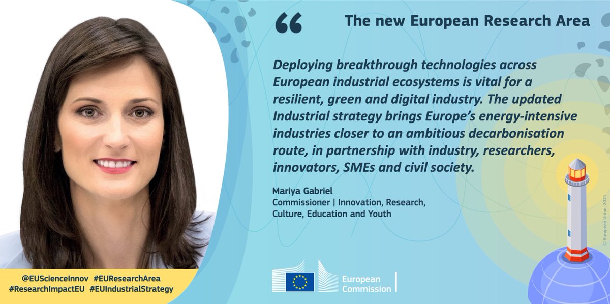 GabrielMariya's tweet photo. The new #EUIndustrialStrategy brings R&amp;I even closer to 🇪🇺's #green #digital &amp; #resilient industry. 🏭

Low-carbon Industrial Technologies Roadmap🌿 will bridge cooperation between R&amp;I &amp; industry.
ℹ️ https://t.co/HajUgUvvPO
📄Factsheet: https://t.co/I8zFtWZdIV
#ResearchImpactEU https://t.co/f88p9nhrt8