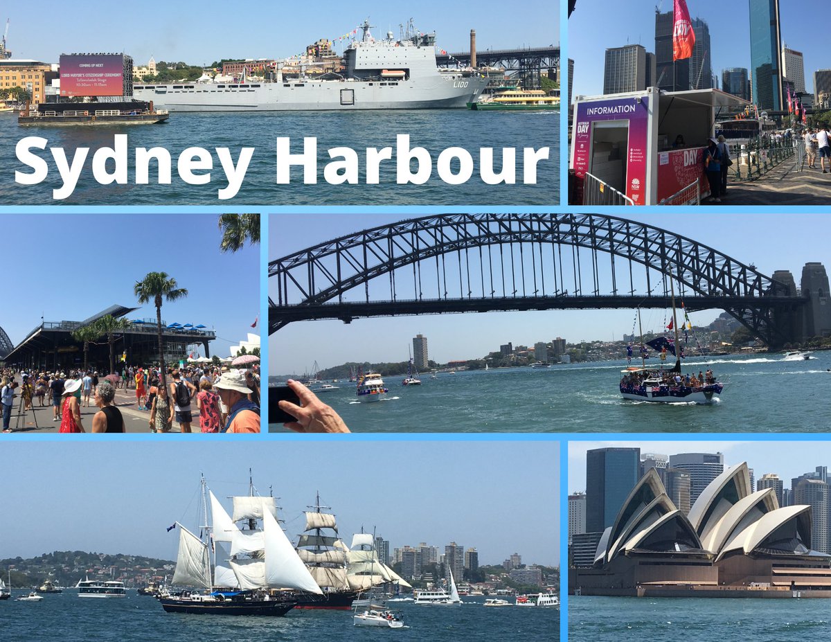 ChrisPappinMCC's tweet photo. A1: #AustaliaDay festivities in #Sydney #Australia #FoodTravelChat https://t.co/RNSMZAURZE https://t.co/mtA9KVRoIj
